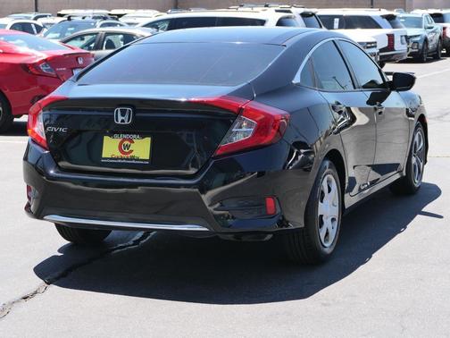 Crystal Black Pearl 2019 Honda Civic LX