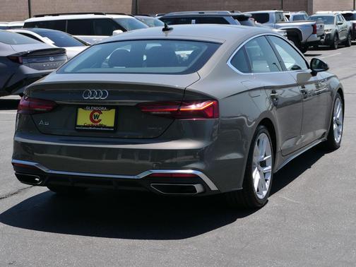 White 2024 Audi A5 Sportback 45 S Line Premium Plus