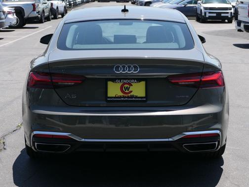 White 2024 Audi A5 Sportback 45 S Line Premium Plus