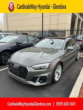 White 2024 Audi A5 Sportback 45 S Line Premium Plus
