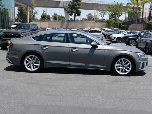 White 2024 Audi A5 Sportback 45 S Line Premium Plus