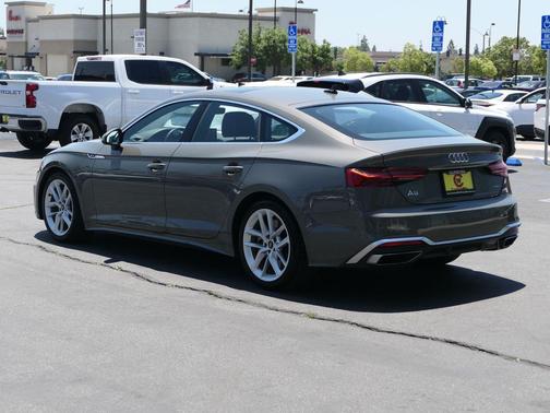 White 2024 Audi A5 Sportback 45 S Line Premium Plus