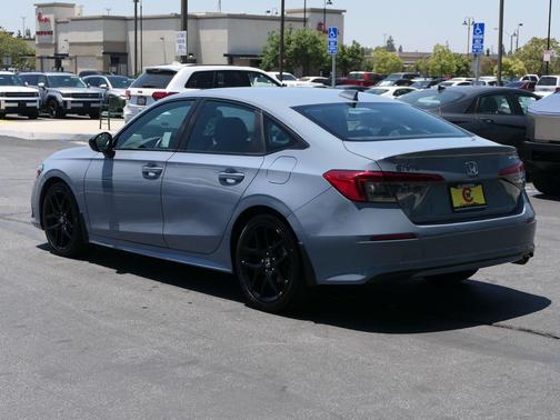 Grey 2022 Honda Civic Sport