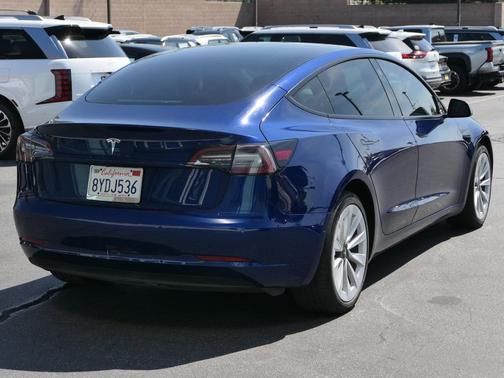 Deep Blue Metallic 2021 Tesla Model 3 Standard Range Plus