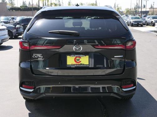Jet Black Mica 2025 Mazda CX-70 PHEV Premium Package