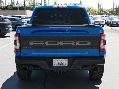 Velocity Blue Metallic 2021 Ford F-150 Raptor