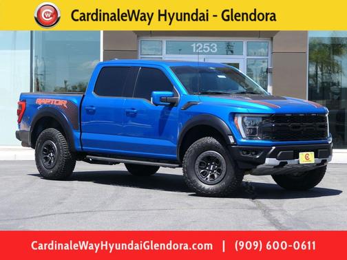 Velocity Blue Metallic 2021 Ford F-150 Raptor