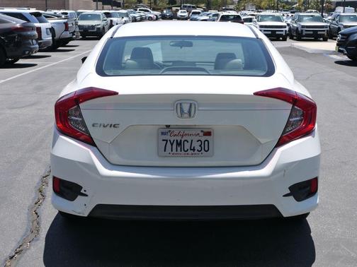 Taffeta White 2017 Honda Civic LX