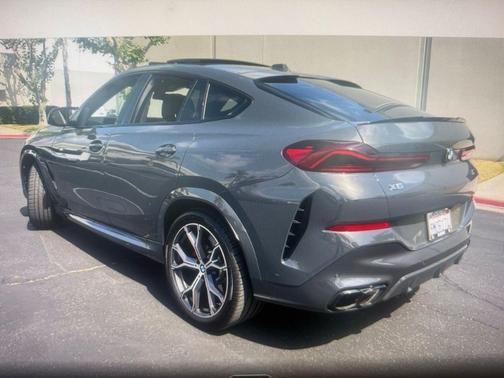 Gray Metallic 2025 BMW X6 M60i