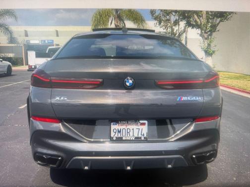 Gray Metallic 2025 BMW X6 M60i