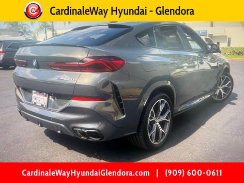 Gray Metallic 2025 BMW X6 M60i