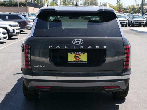Ecotronic Gray Pearl 2026 Hyundai Palisade Hybrid Blue SEL 7P