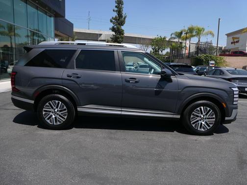 Ecotronic Gray Pearl 2026 Hyundai Palisade Hybrid Blue SEL 7P
