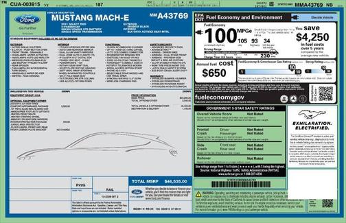 2021 Ford Mustang Mach-E Select
