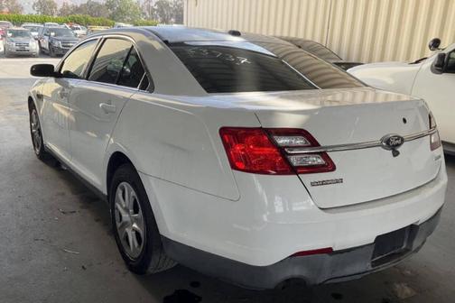 White 2015 Ford Sedan Police Interceptor Base