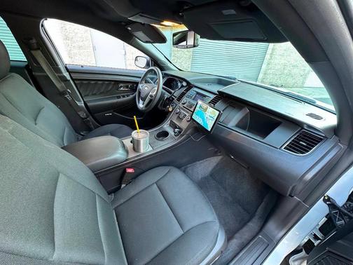 White 2015 Ford Sedan Police Interceptor Base