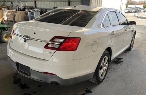 White 2015 Ford Sedan Police Interceptor Base
