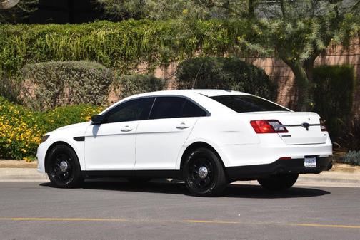 White 2015 Ford Sedan Police Interceptor Base