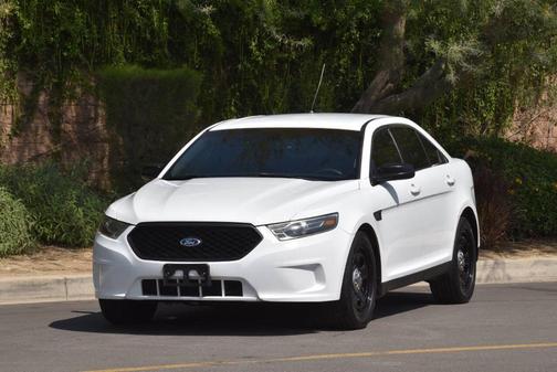 White 2015 Ford Sedan Police Interceptor Base