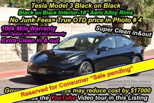 2021 Tesla Model 3 Standard Range Plus