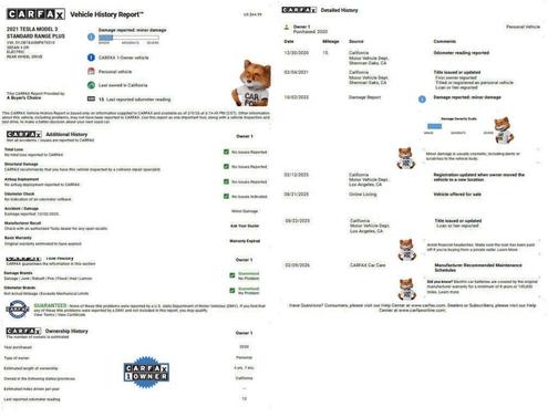 2021 Tesla Model 3 Standard Range Plus