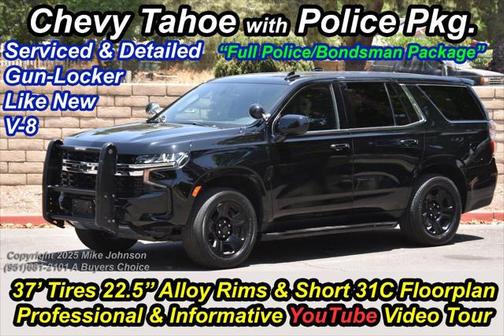 2022 Chevrolet Tahoe Commercial Fleet