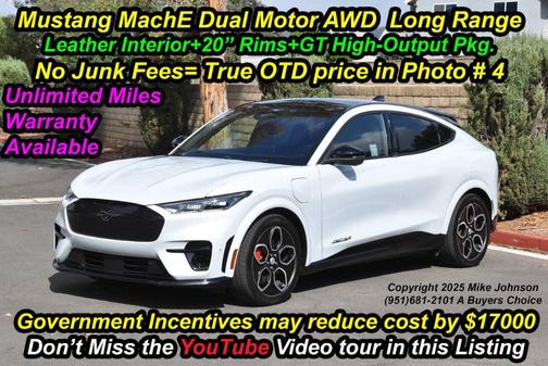 2022 Ford Mustang Mach-E GT