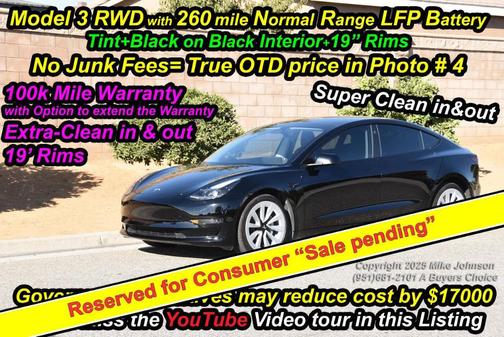 2023 Tesla Model 3 Base