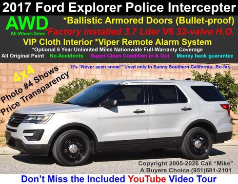 2017 Ford Utility Police Interceptor Base