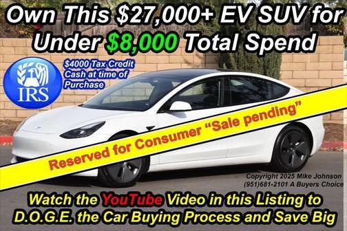 2021 Tesla Model 3 Standard Range Plus
