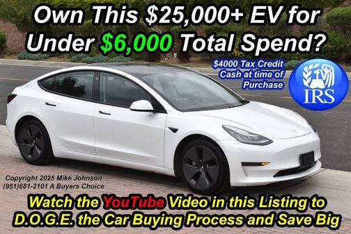 2022 Tesla Model 3 Base