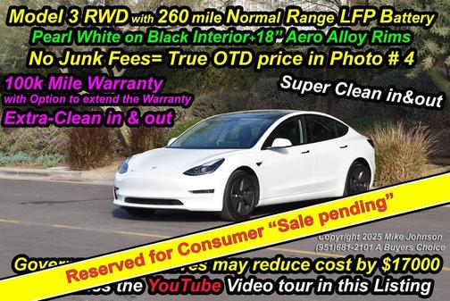 2023 Tesla Model 3 Base