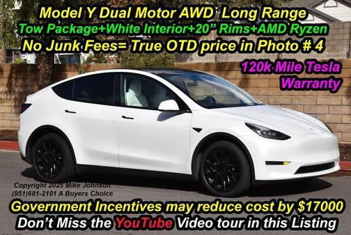 2022 Tesla Model Y Long Range