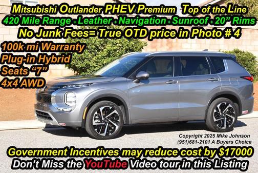 2023 Mitsubishi Outlander PHEV SEL