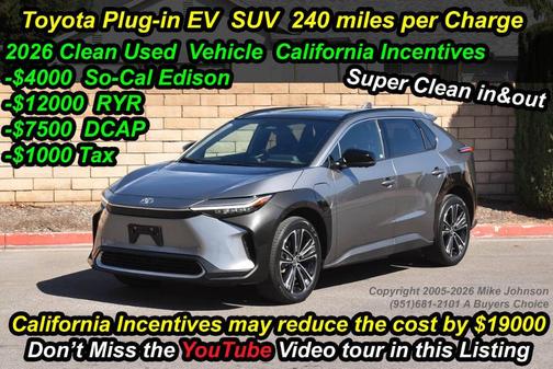 2023 Toyota bZ4X Limited