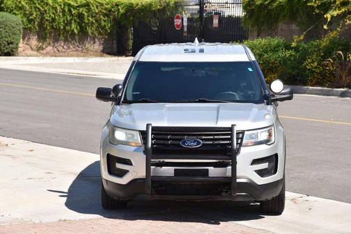 Gray 2016 Ford Utility Police Interceptor Base