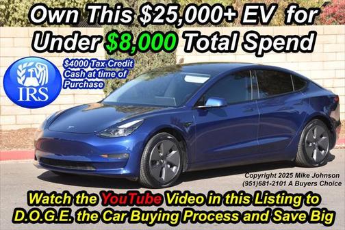 2021 Tesla Model 3 Standard Range Plus