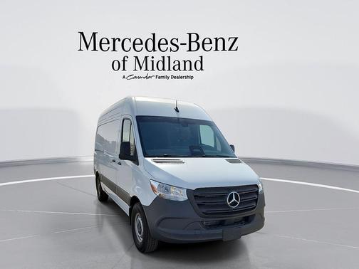 Arctic White 2025 Mercedes-Benz Sprinter 2500 Standard Roof