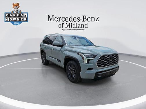 Lunar Rock 2024 Toyota Sequoia Platinum