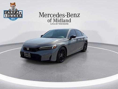 Urban Gray Pearl 2025 Honda Civic Sport