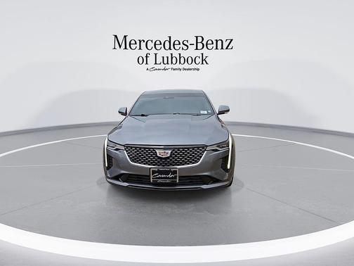 Satin Steel 2021 Cadillac CT4 Premium Luxury