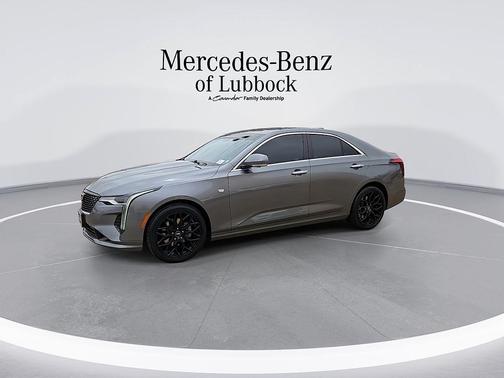 Satin Steel 2021 Cadillac CT4 Premium Luxury