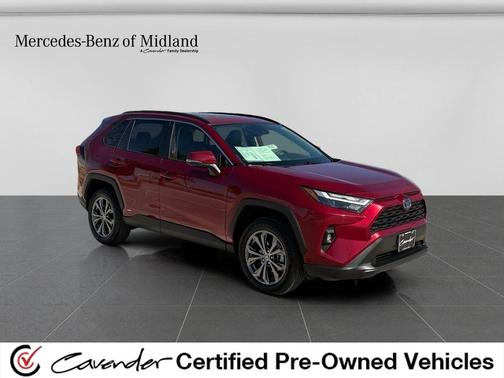 Ruby Flare Pearl 2022 Toyota RAV4 Hybrid XLE Premium