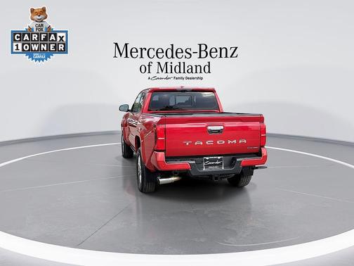 Red 2025 Toyota Tacoma Hybrid LIMITED