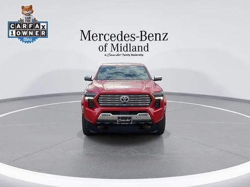 Red 2025 Toyota Tacoma Hybrid LIMITED