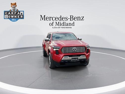 Red 2025 Toyota Tacoma Hybrid LIMITED