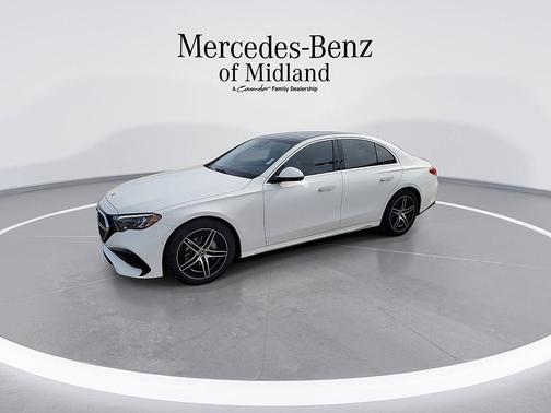White 2026 Mercedes-Benz E-Class E 350