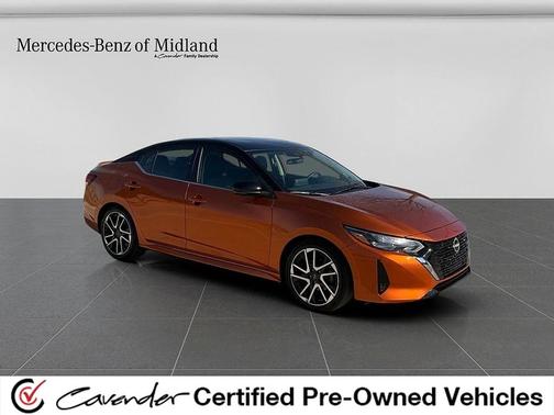 Orange 2025 Nissan Sentra SR
