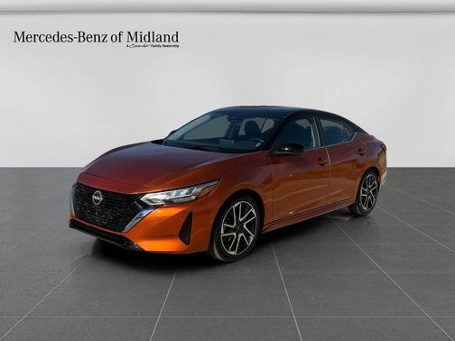 Orange 2025 Nissan Sentra SR