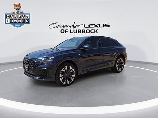 Waitomo Blue Metallic 2025 Audi Q8 55 Premium
